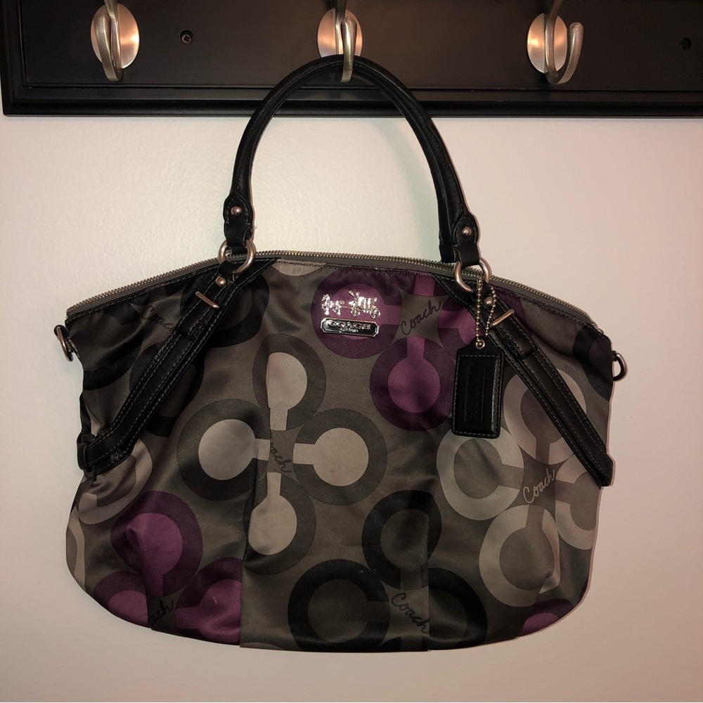 Coach Satin Satchel